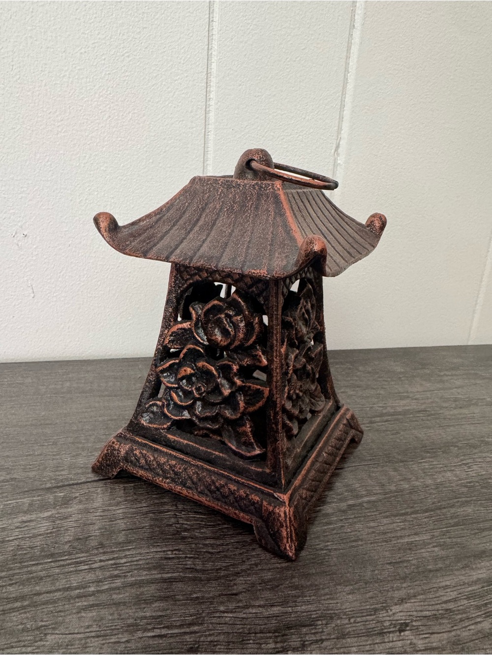 PartyLite Iron Pagoda Lantern